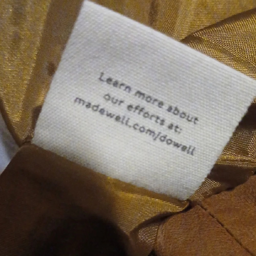 Madewell Tan Leather Jacket - Picture 10 of 11